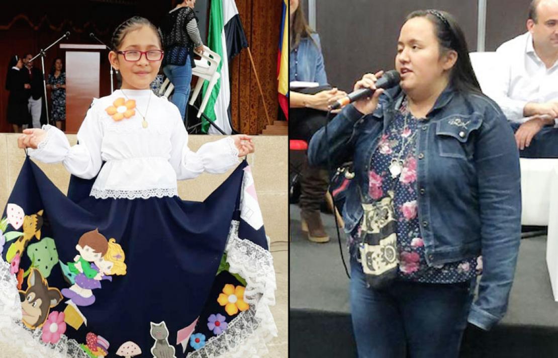 Fotografía, ganadoras concurso nacional de cuento en braille 