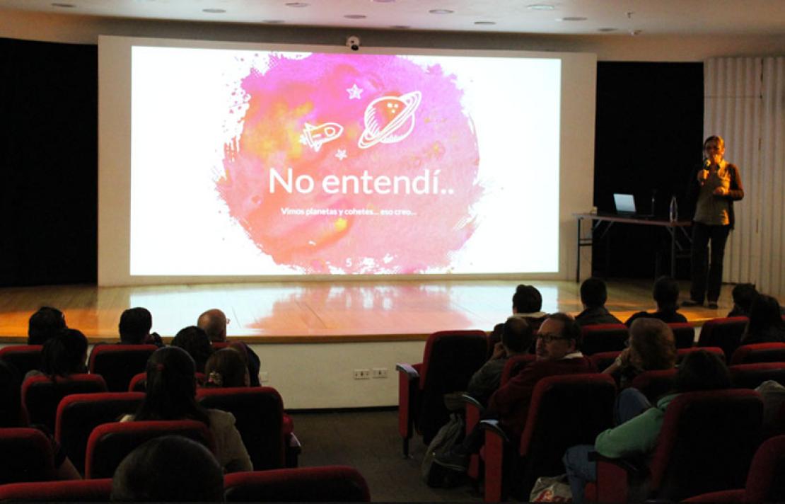 Auditorio planetario Bogotá, evento inclusivo