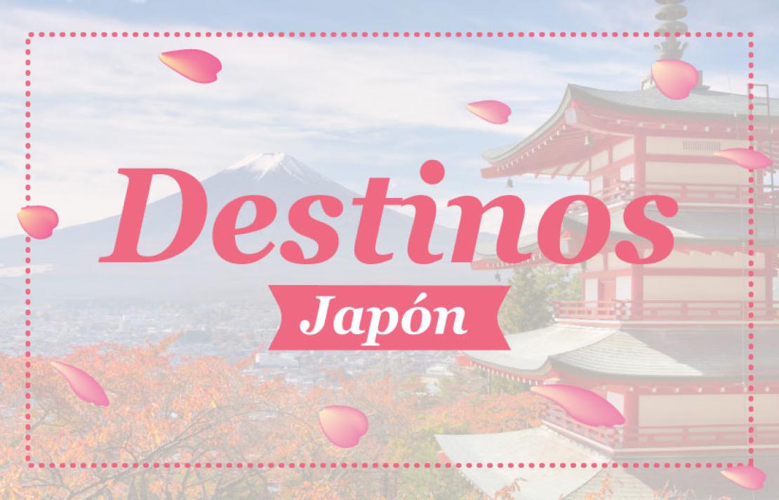 Imagen, logo destinos japón