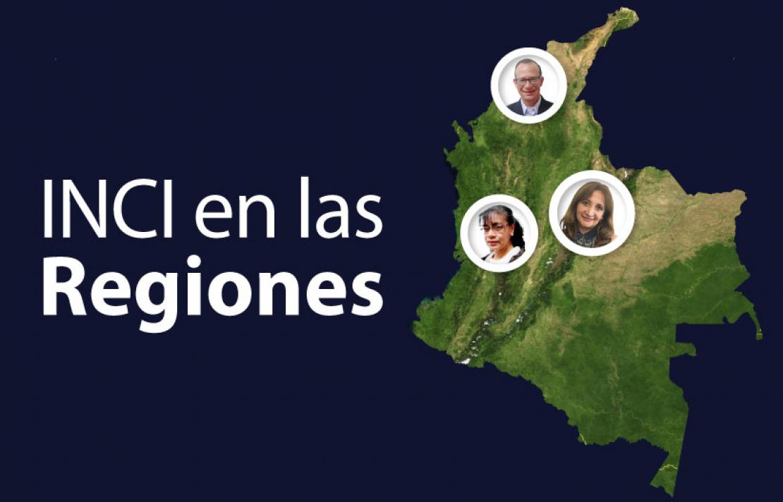 Logo Inci en la regiones