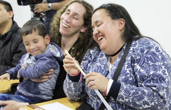 Fotografía, Jovenes y niños en el instituto nacional para ciegos