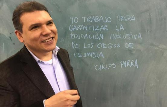 Carlos Parra Dussan,  Director General Instituto Nacional para Ciegos - INCI